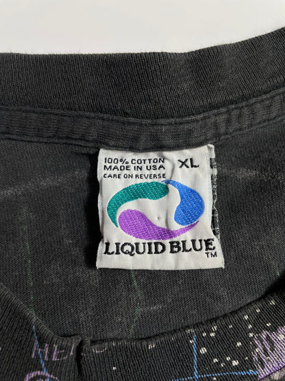 90's LIQUID BLUE CONSTELLATION All over prints Size XL T-shirts / F8517T