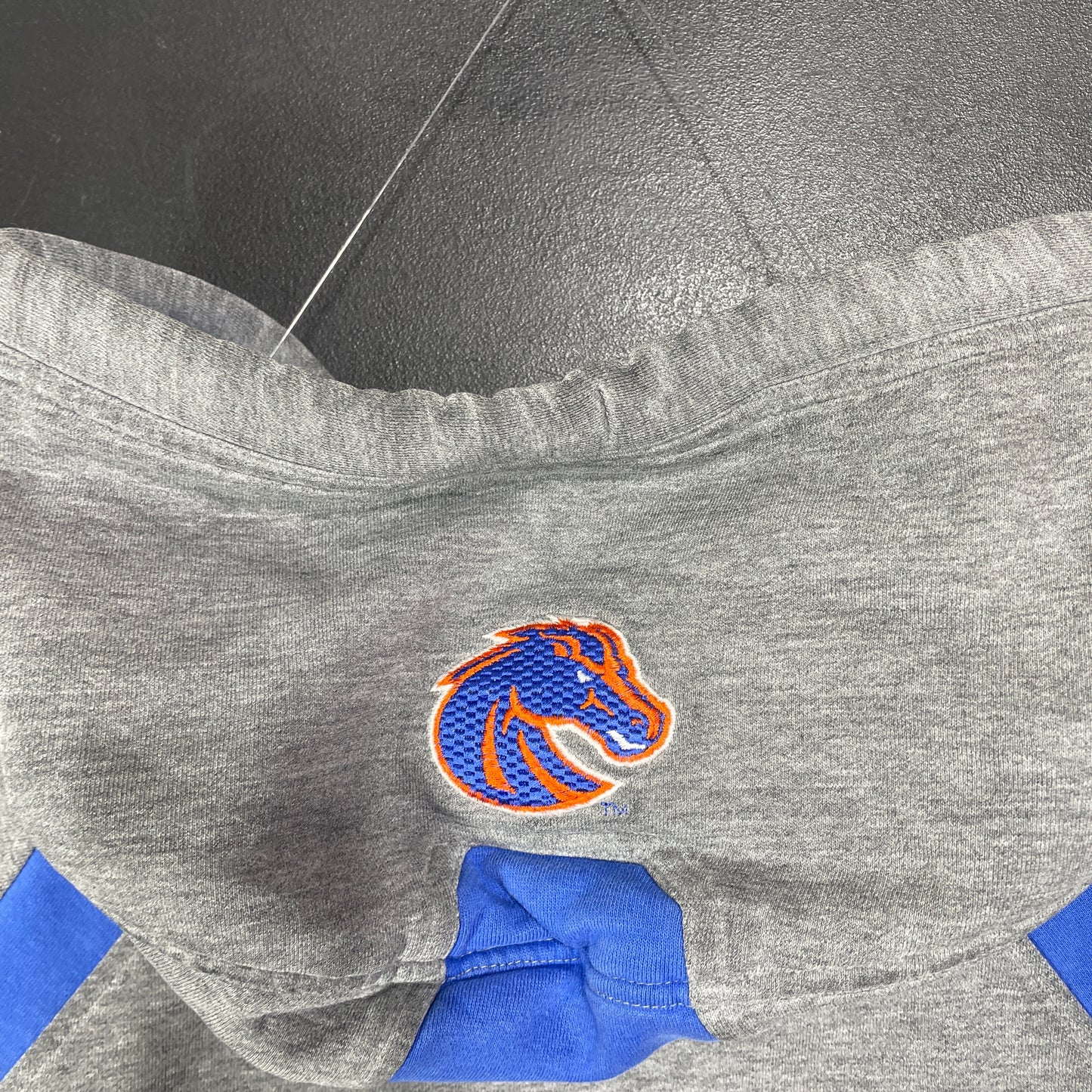 (L) 00’ NIKE BOISE STATE Vintage Collage Hoodie Sweatshirt / A1533S