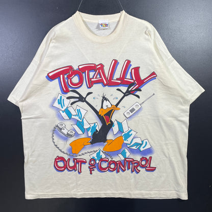 (XXXL) 1996 LOONEY TUNES DAFFY DUCK Vintage T-Shirts / A0821T