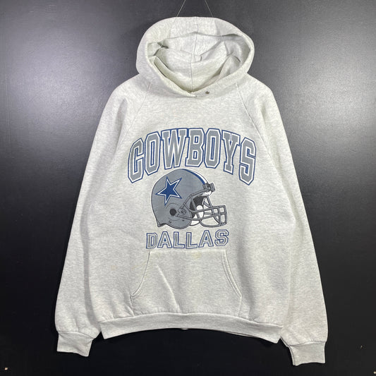 (XL) 90’s DALLAS COWBOYS Vintage NFL Hoodie Sweatshirt / A1048S