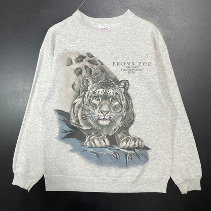 (L) 90's BRONX ZOO Vintage Sweatshirts / A1453S