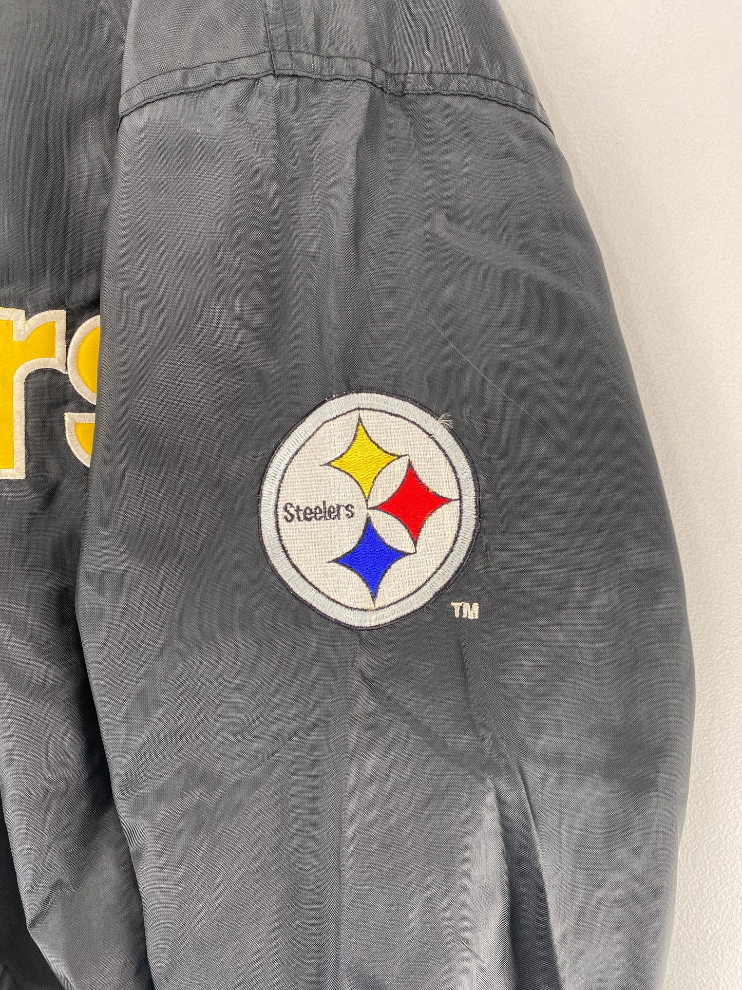 90’s STARTER x STEELERS Size XL NFL Nylon Jacket / F3543N