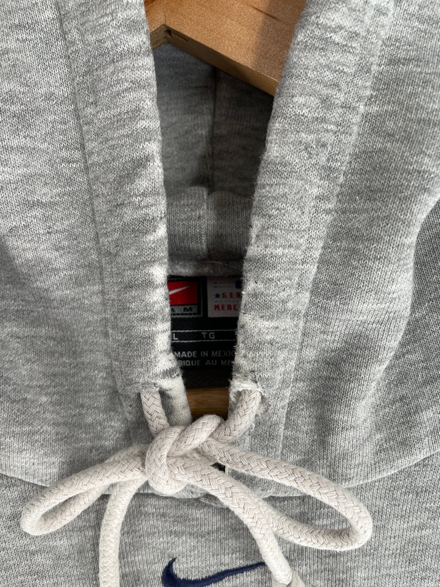 00' NIKE x RED SOX Size XL Vintage MLB Hoodie Sweat-shirt / F8607S