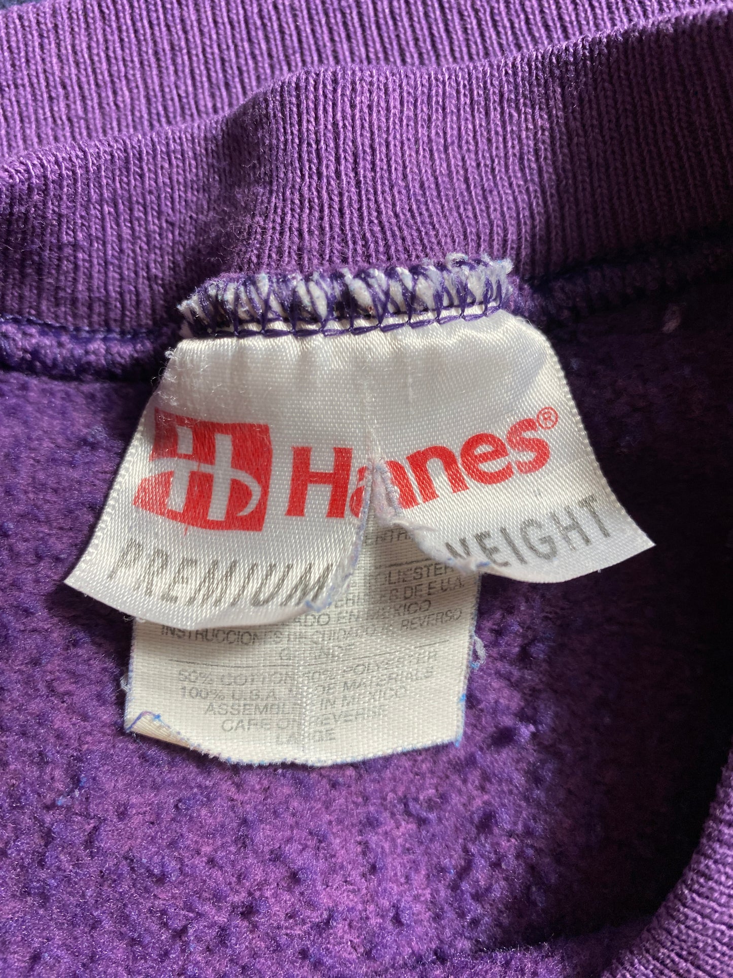 Vintage NORTHWESTERN Size L College Sweat-Shirt / F5242S