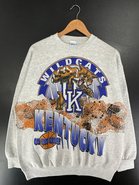 90's UK WILDCATS Made in USA Size XL Vintage College Sweat-Shirt / G3908S
