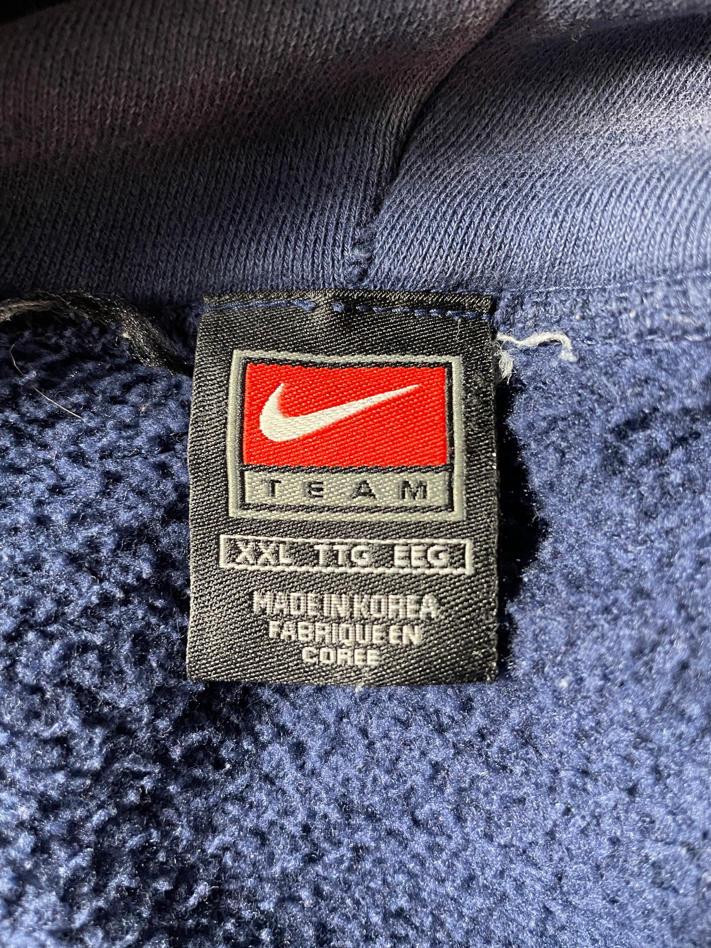 00' NIKE x PENN STATE Size XXL College Vintage Hoodie Sweat-Shirt / F4366S