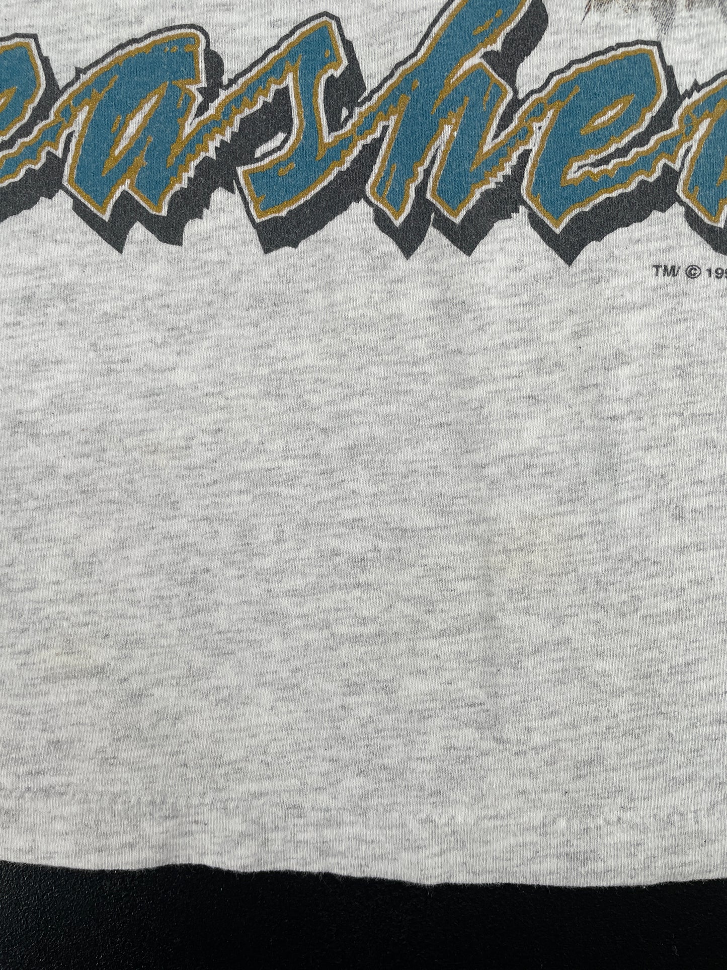 1993 JACKSONVILLE JAGUARS Made in USA Size M Vintage NFL T-Shirt / F3659T