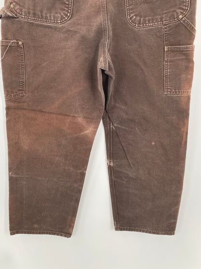 Vintage CARHARTT Double Knee Size W34xL27 Duck Pant / F5655P