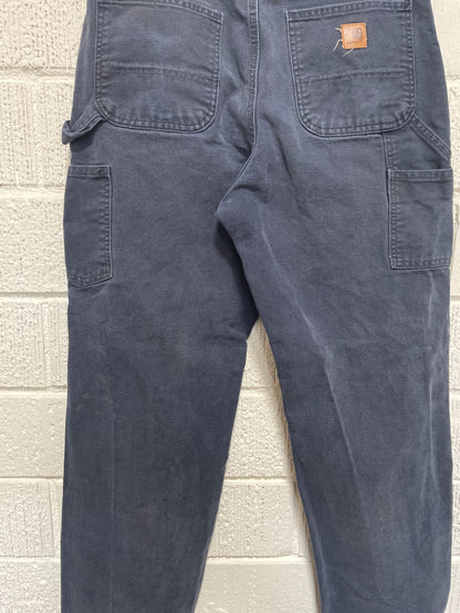 (W33xL30) Vintage CARHARTT Duck Pants / A1157P