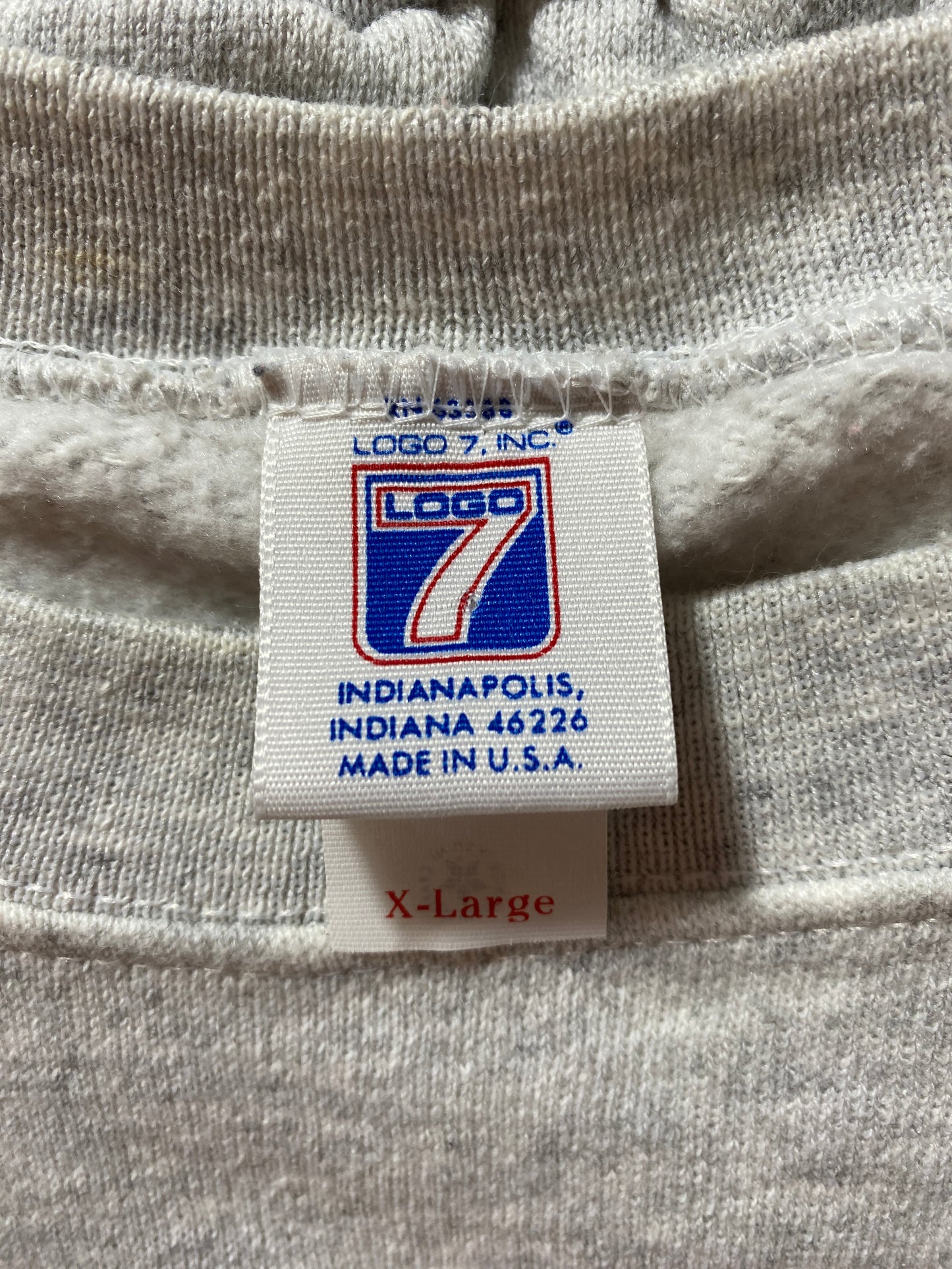 90's HOUSTON OILERS Made in USA Size XL Vintage NFL Sweat-Shirt / G1480S