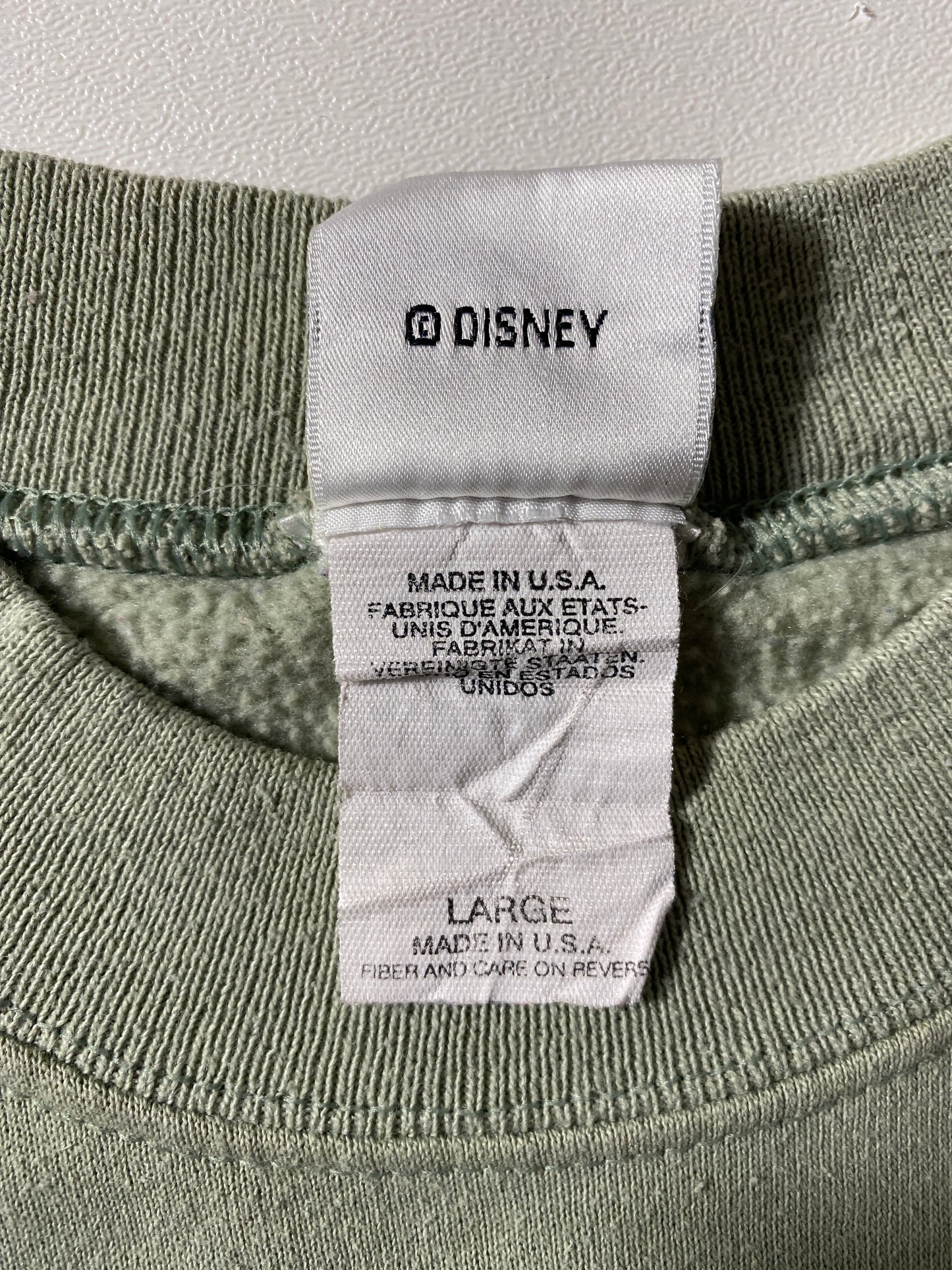 00' DISNEY BAMBI Made in USA Size L Vintage Sweat-shirt / F3269S