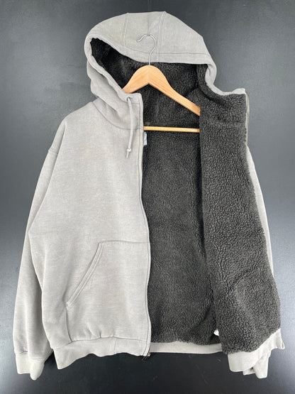 Vintage CARHARTT Size L Zip-up Hoodie Sweat Shirt / G669S