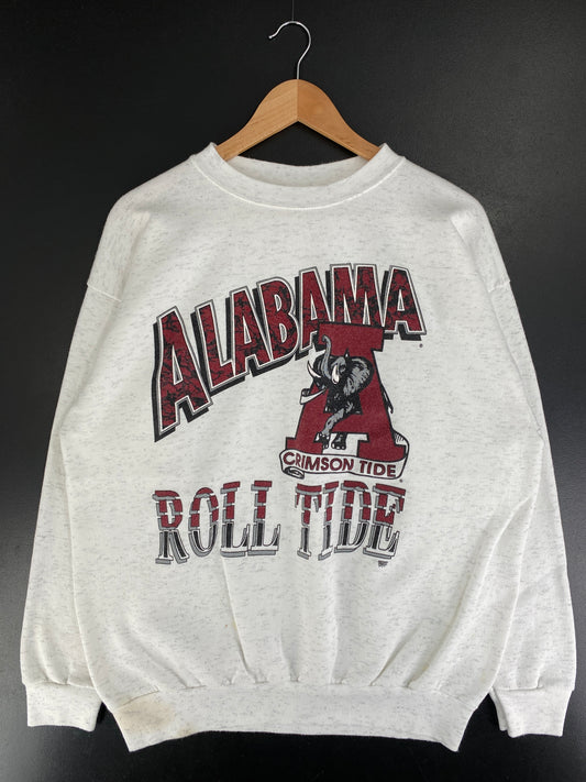 90's ALABAMA ROLL TIDE Made in USA Size XXL Vintage College Sweat-shirt / G6137S