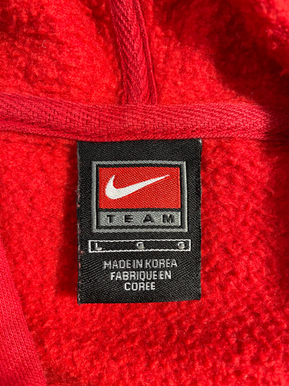 00' NIKE x PHILADELPHIA 76ERS  Size L Vintage NBA Hoodie Sweat-shirt/ F8605S