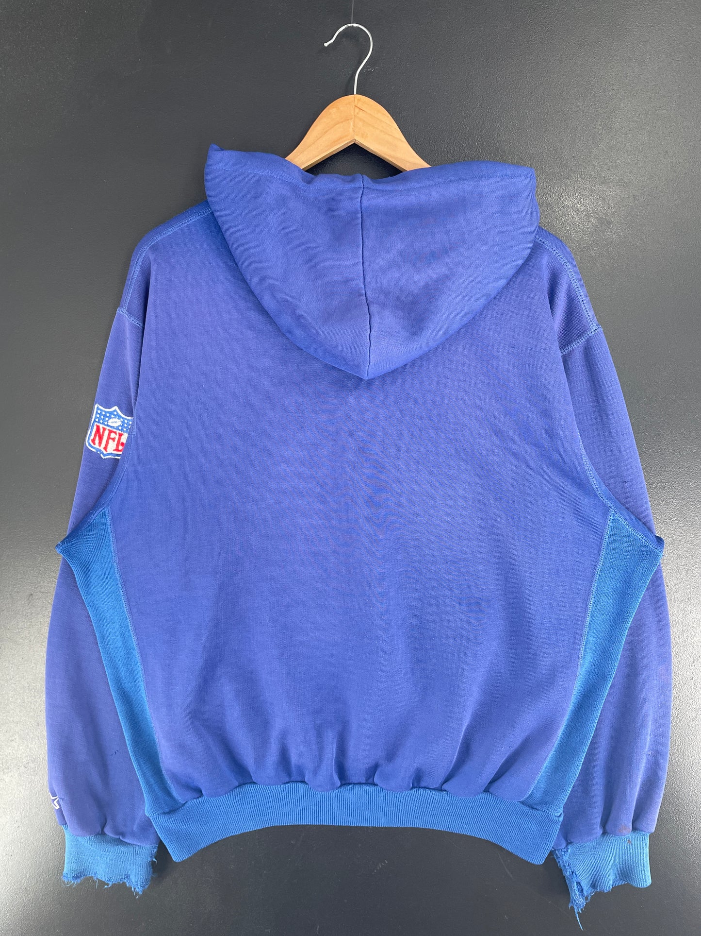 90’s STARTER x NEW YORK GIANTS Size L NFL Hoodie Sweat-Shirt / F5413S
