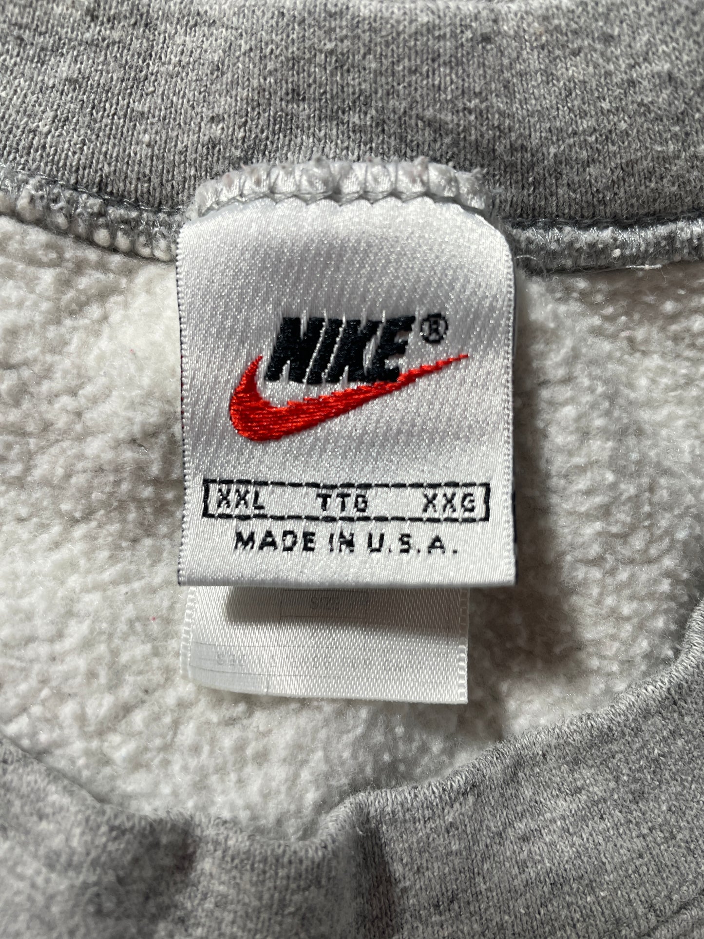 90's NIKE Made in USA Size XXL Vintage Sweat shirt / F3759S