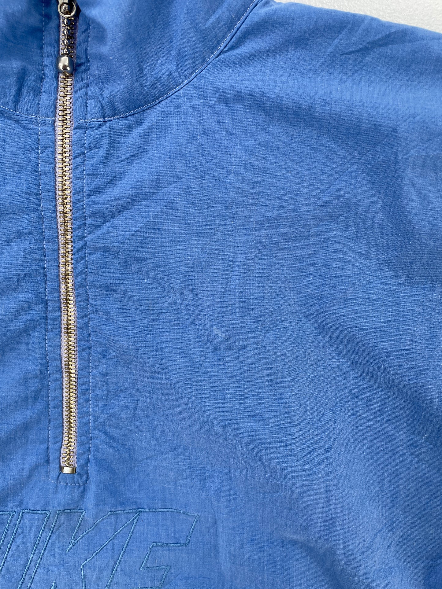 80’s NIKE Size M Nylon Half-zip Jacket / G3642N