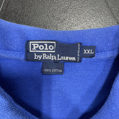 (XXL) 90’s POLO RALPH LAUREN Vintage Long Sleeve Polo-Shirt / A1541R