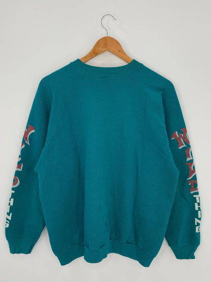 1995 LOONEY TUNES TAZ Made in USA Size L Vintage Sweat-Shirt  / F5720S