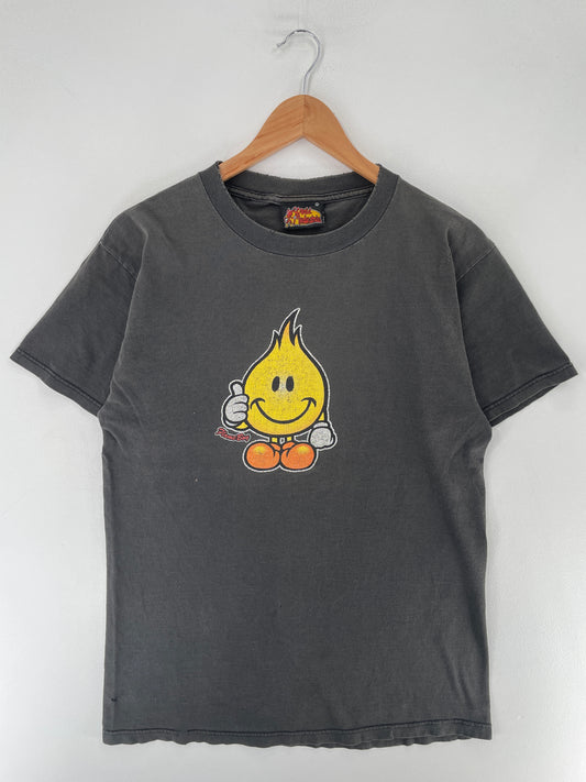 90's WORLD INDUSTRIES FLAME BAY Made in USA Size M Vintage T-shirt / G2485T
