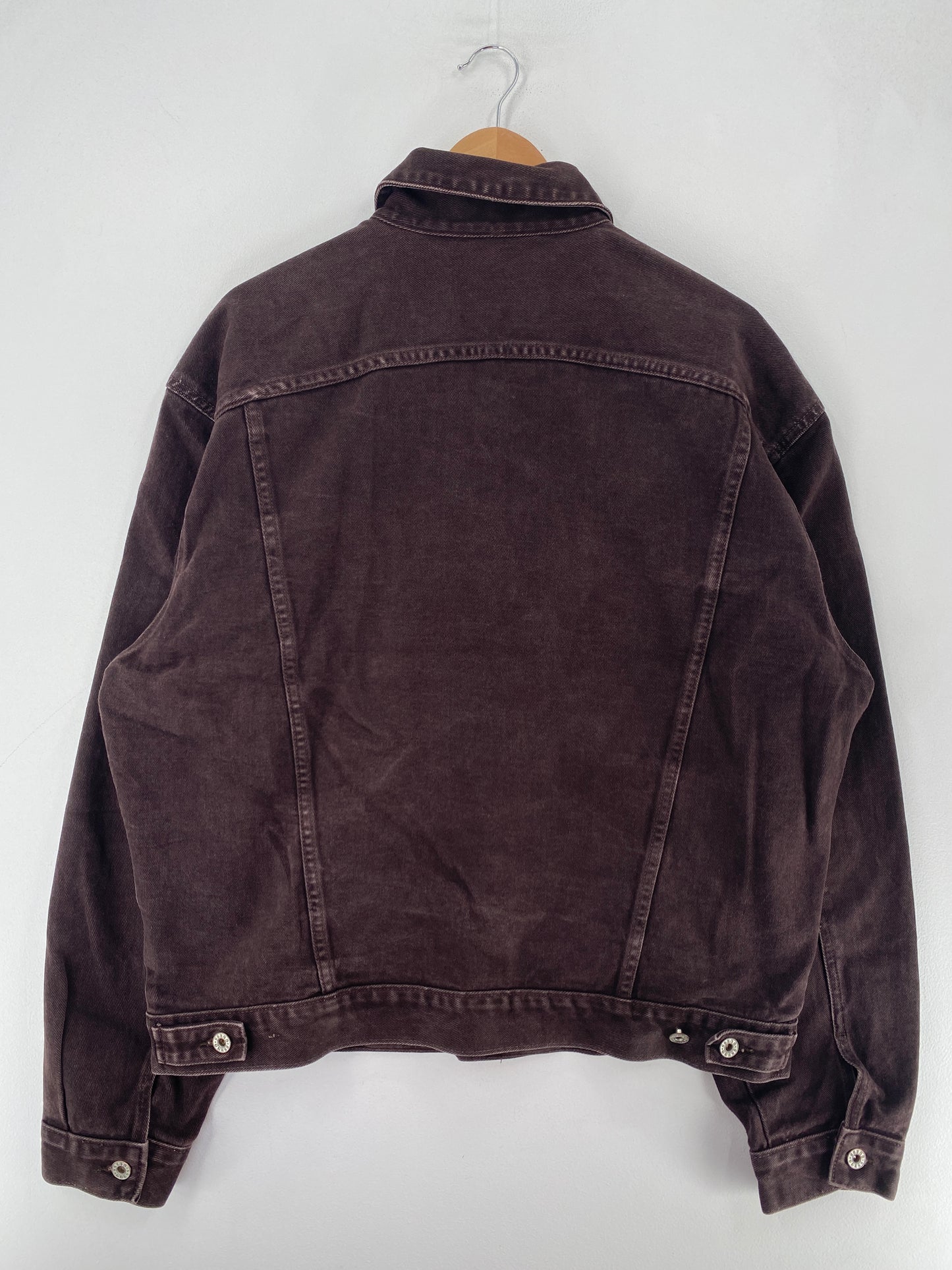 90's GUESS JEANS Made in USA Size XL Vintage Denim Jacket / F6817J