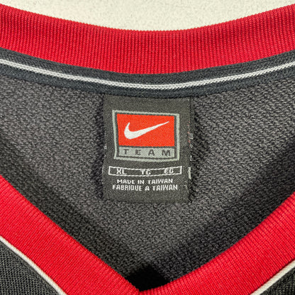 (XL) 00’ NIKE MIAMI HEAT Vintage NBA Polyester Game Shirt/ A0990