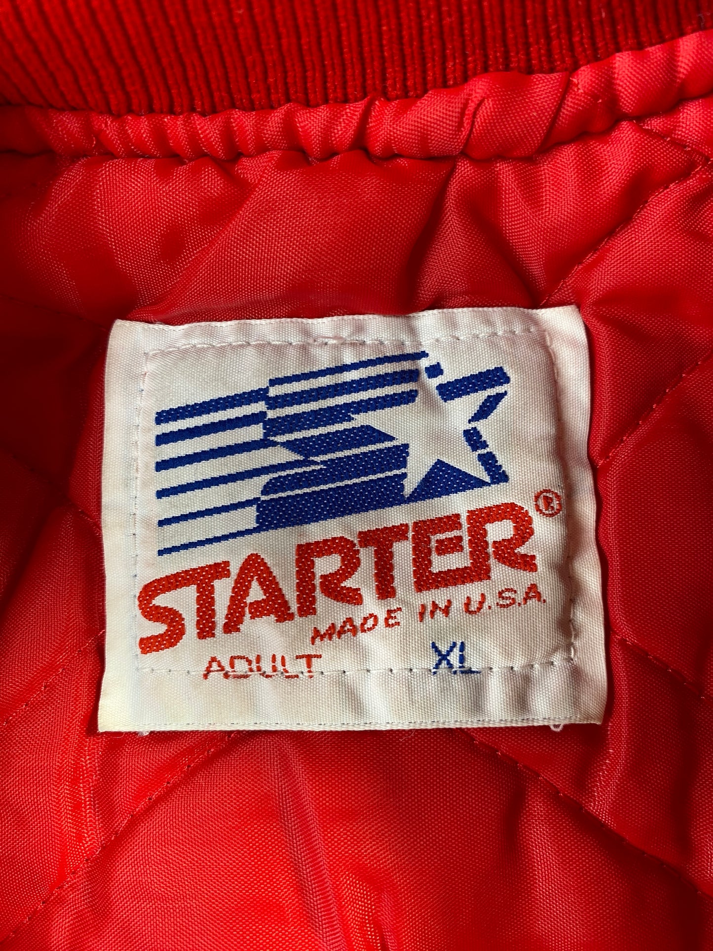 90's STARTER x NEBRASKA Size XL Vintage Nylon Jacket / F3539N