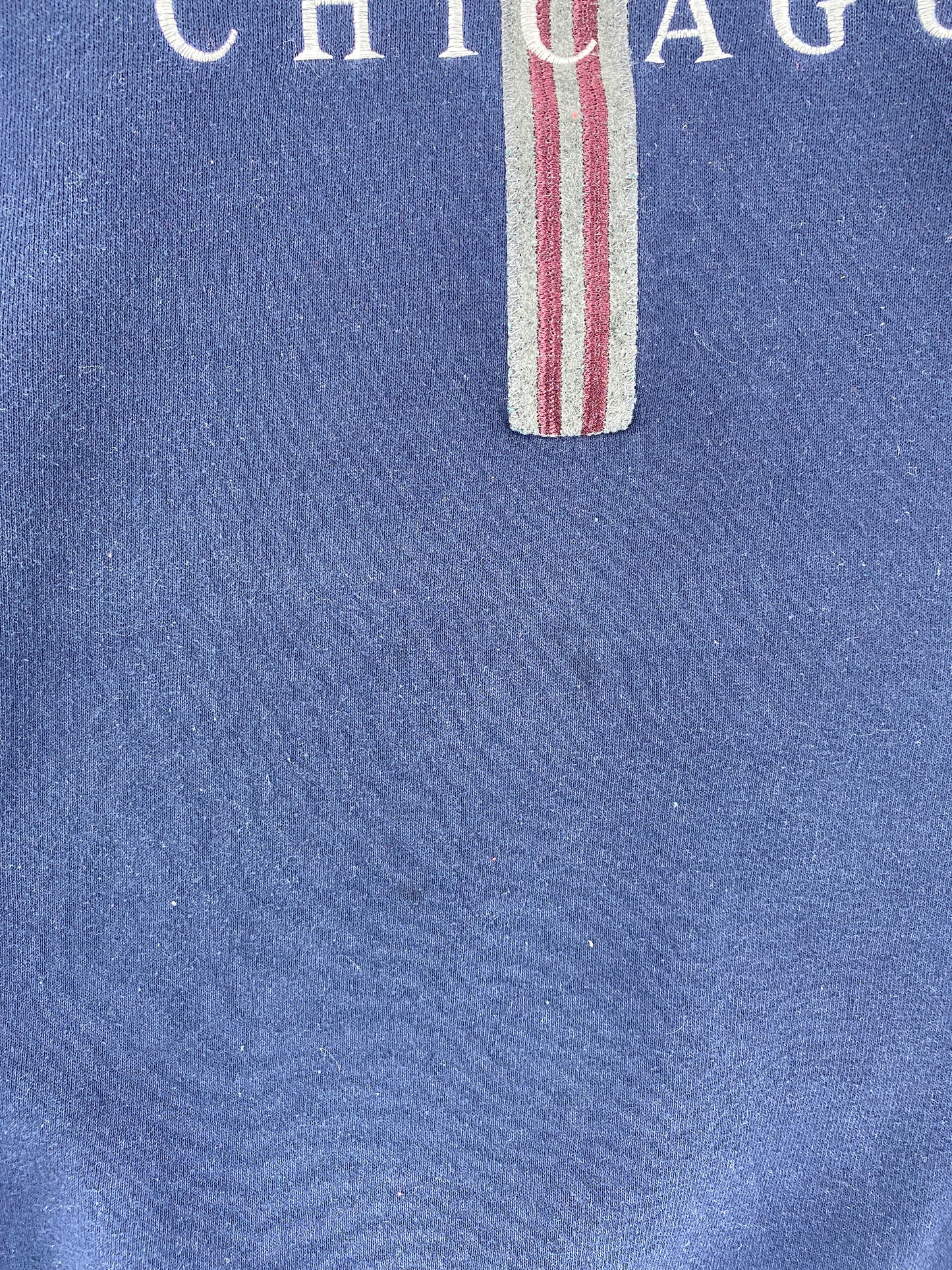 90's CHICAGO UNIVERSITY Made in USA Size XXL Vintage College Sweat-shirt / F1328S