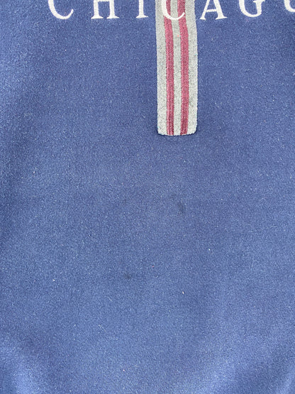 90's CHICAGO UNIVERSITY Made in USA Size XXL Vintage College Sweat-shirt / F1328S