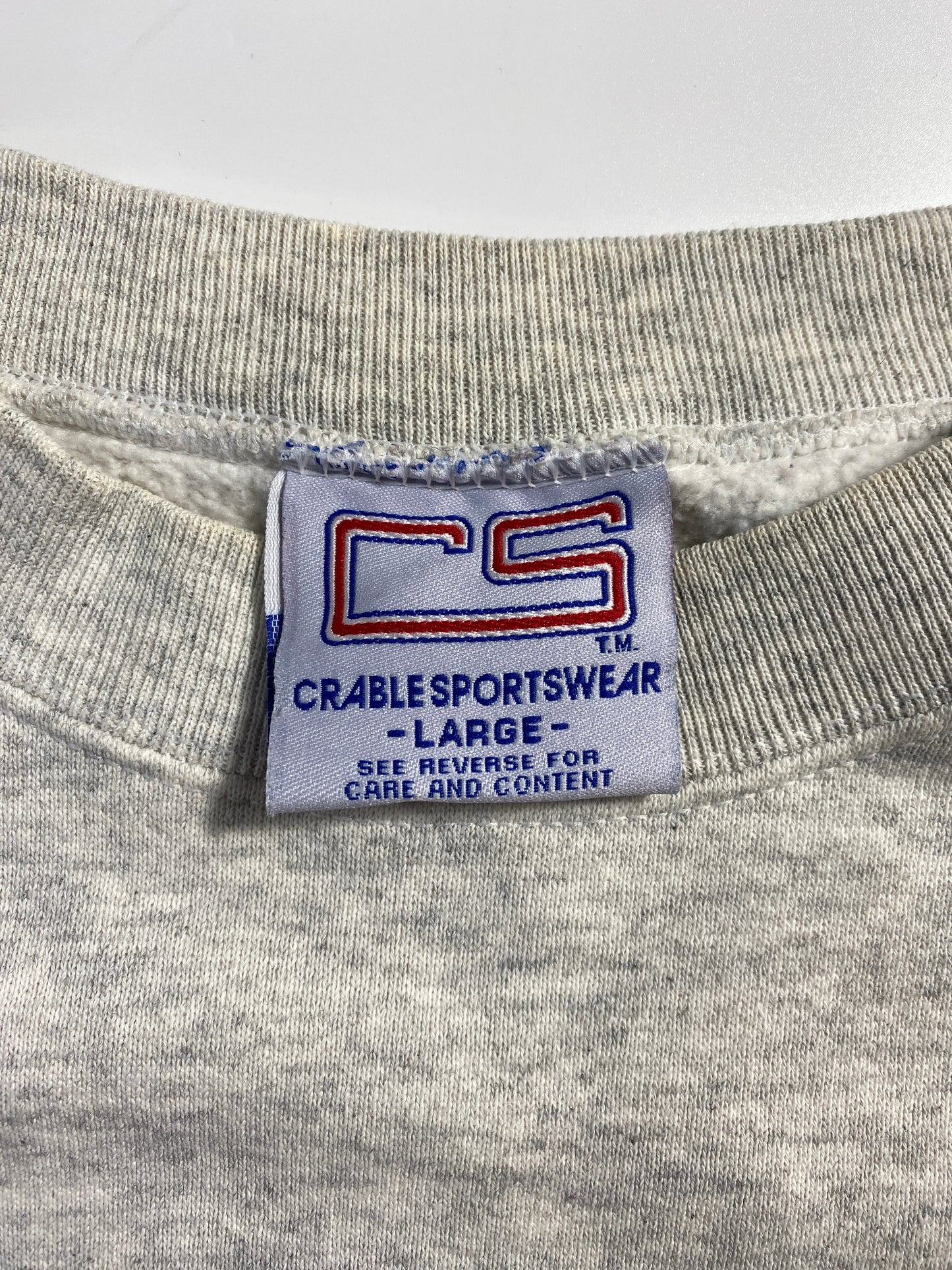 90's NEBRASKA Made in USA Size L Vintage College Sweat-shirt / F6095S