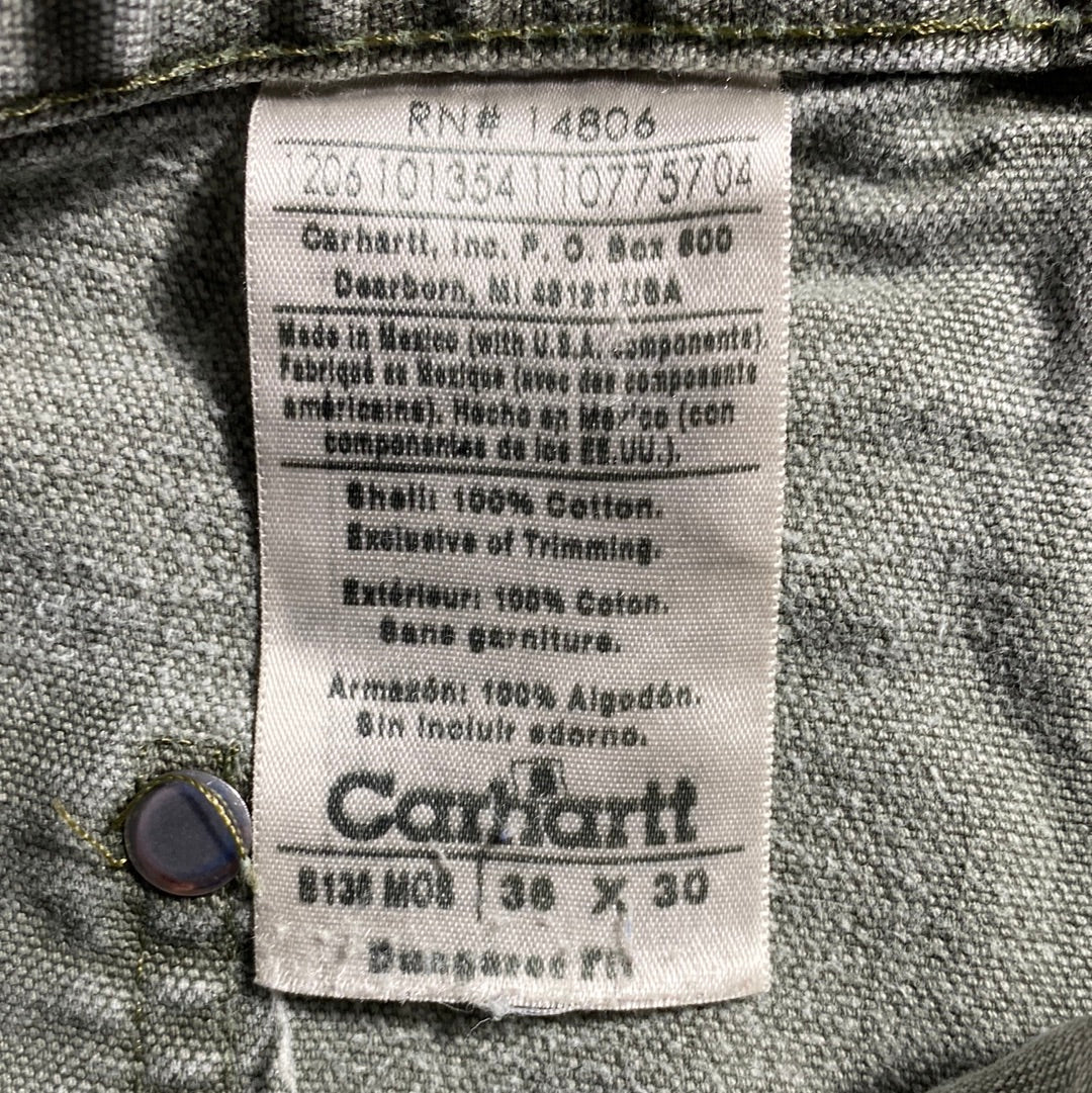 Vintage CARHARTT Double Knee Size W36xL28 Duck Pant / G3681P