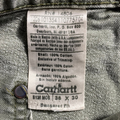 Vintage CARHARTT Double Knee Size W36xL28 Duck Pant / G3681P