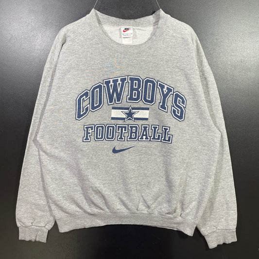 (M) 90’s NIKE x DALLAS COWBOYS Size M NFL Sweatshirt / A1006S
