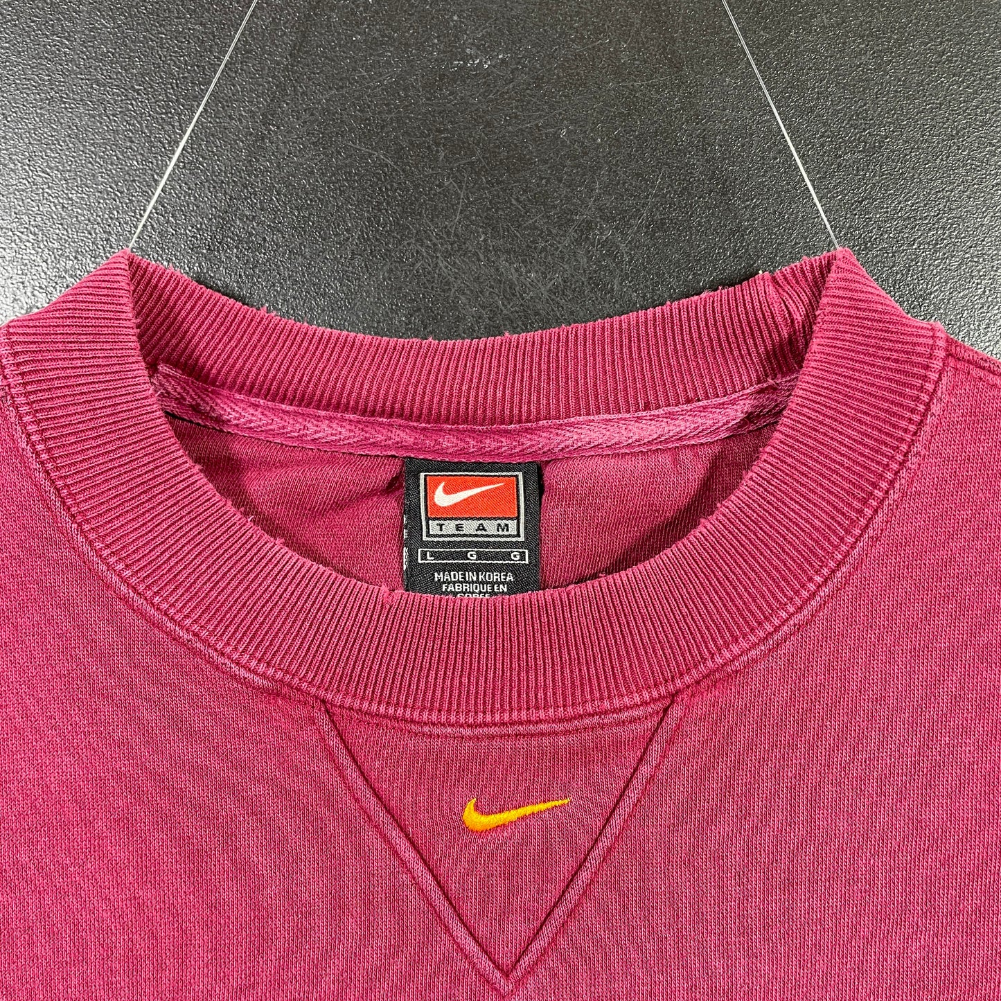 (L) 00' NIKE x WASHIGTON REDSKINS Vintage NFL Sweatshirt / A1005S