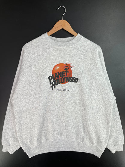 1991 PLANET HOLLYWOOD Size Approx.XL Vintage Sweat-shirt / F2325S