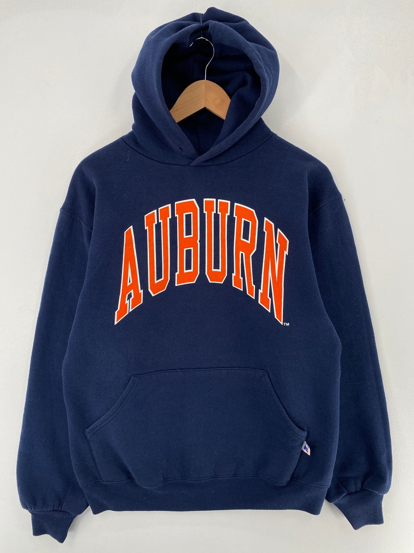 90's RUSSELL x AUBURN Made in USA Size M Vintage College Hoodie Sweat-shirt / F6706S