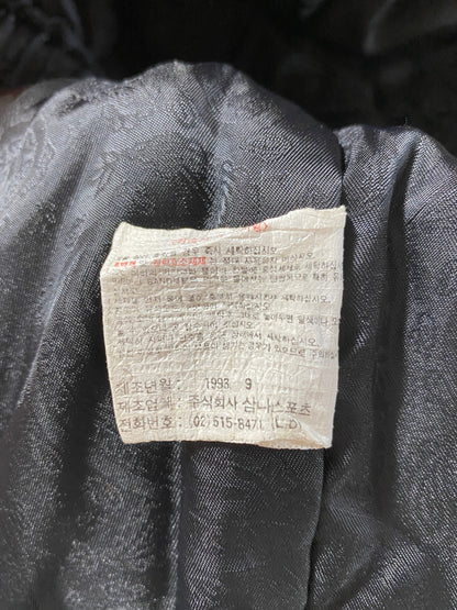1993 Remake NIKE Size L Vintage Nylon Padded Zip-up Jacket / G236N