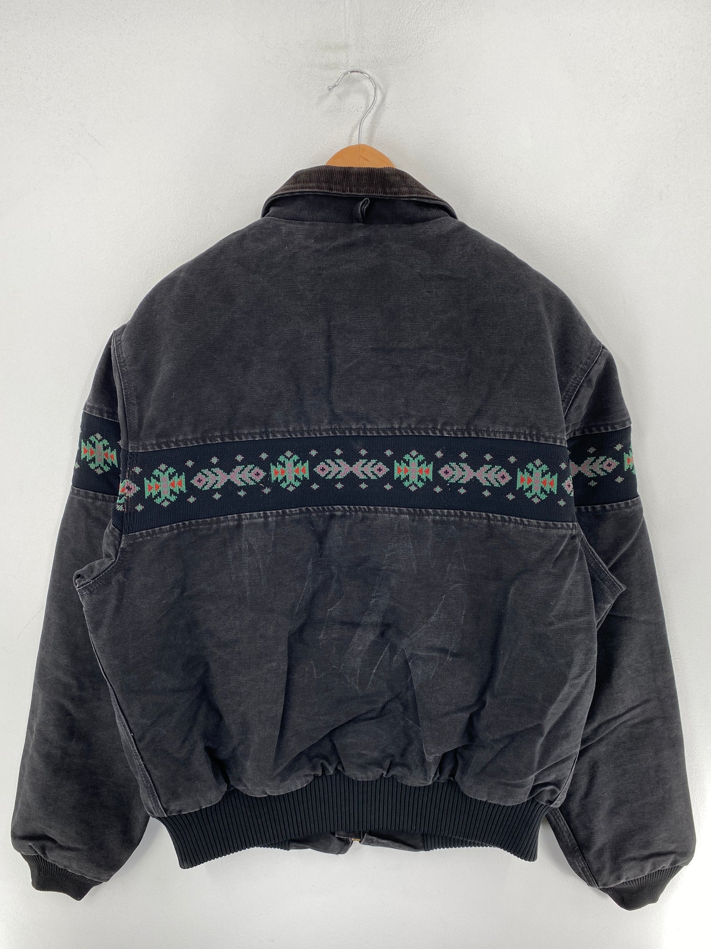 Vintage CARHARTT Size ApprolL  Zip-Up Duck Jacket / F5155J