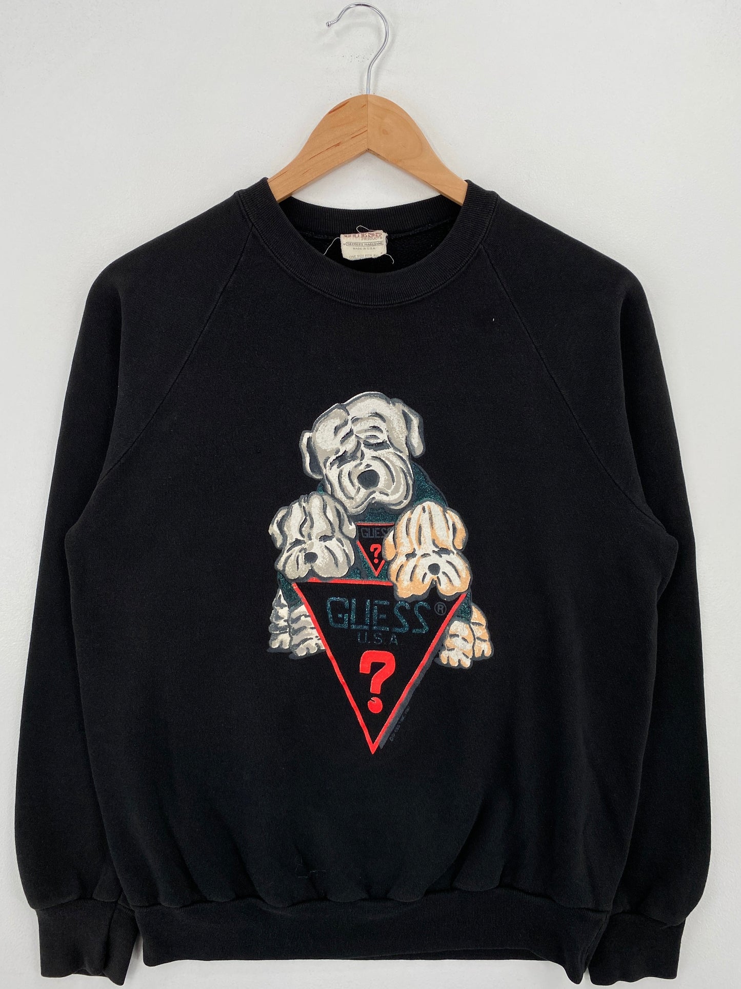 90's GUESS Made in USA Size M Vintage Sweat-shirt / F3606S