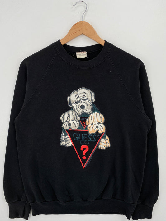 90's GUESS Made in USA Size M Vintage Sweat-shirt / F3606S