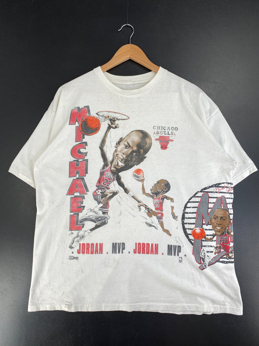 Vintage CHICAGO BULLS Size Approx.XL Vintage NBA T-Shirt / G3086T