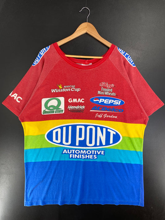 1998 DUPONT 24 Made in USA Size XXL Vintage Racing T-Shirt / G2976T