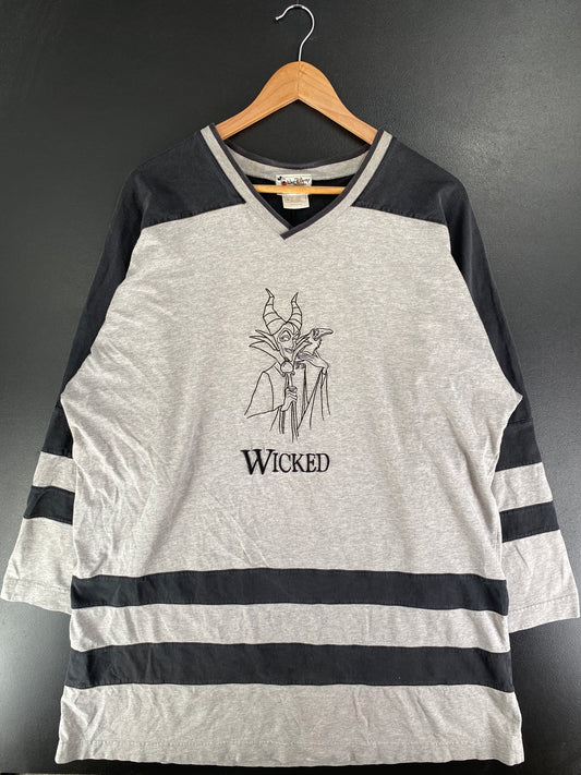 Vintage WICKED Size L/XL DISNEY T-Shirt / F6433T