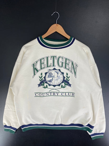 90's KELTGEN COUNRY CLUB Made in USA Size XL Vintage Sweat-shirt / F8688S