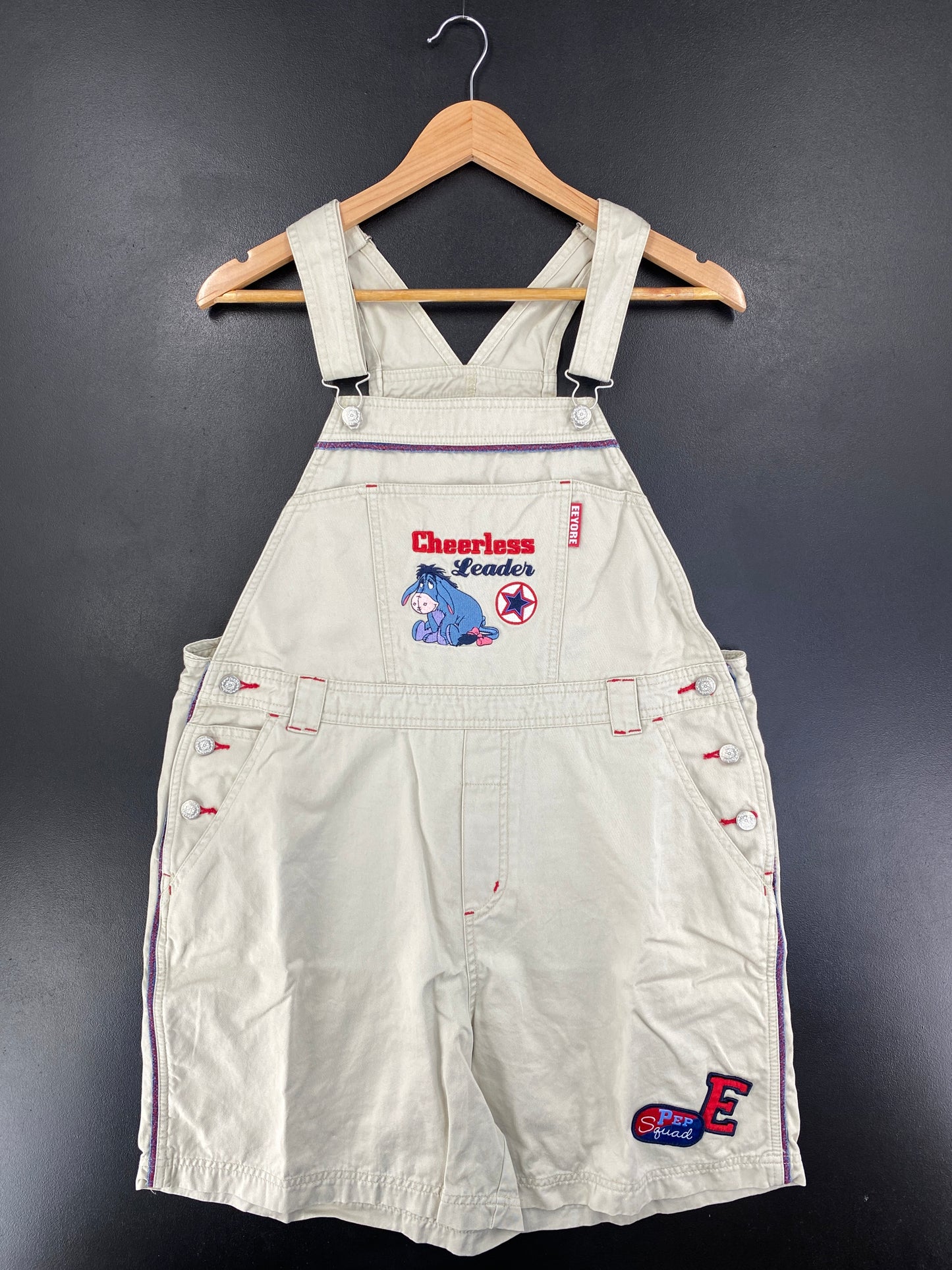 Vintage DISNEY EEYORE Size Ladies.14-16W(M-L) Vintage Denim Overall / G1964P