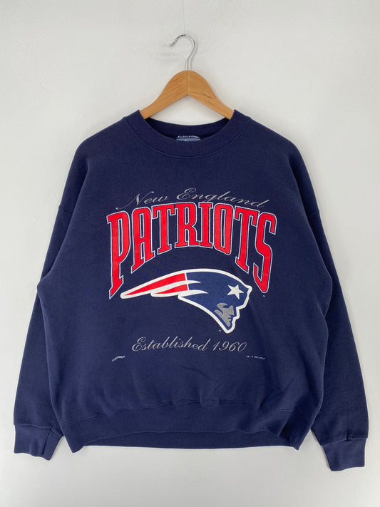 90’s NEW ENGLAND PATRIOTS Size XL NFL Sweat-shirt / F2568S