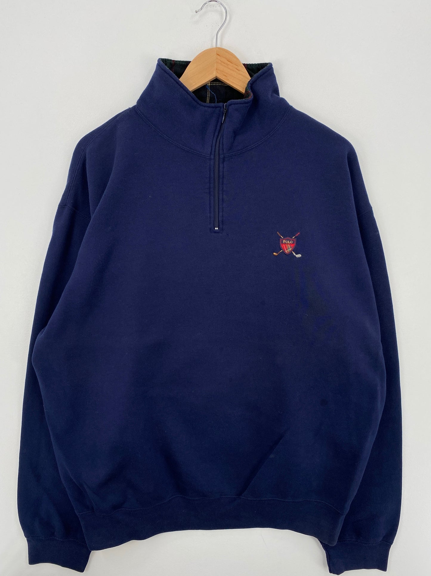 90's POLO GOLF RALPH LAUREN Size XL Vintage Half Zip Sweat-Shirt  / F3013S
