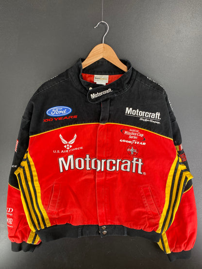 Vintage MOTORCRAFT Size XL Racing Jacket/ F4864J