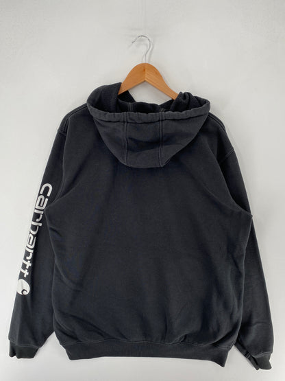 Vintage CARHARTT Size L Hoodie Sweat-Shirt / F3515S