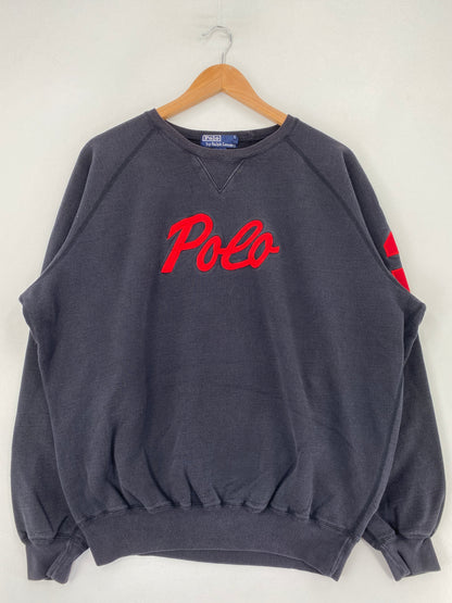 Vintage POLO RALPH LAUREN Size L Sweat-Shirt / F9095S
